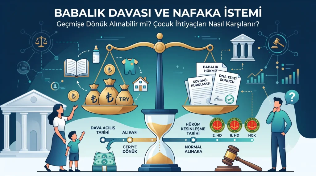 Babalık Davasında Geçmişe Dönük Nafaka Talep Edilebilir mi?