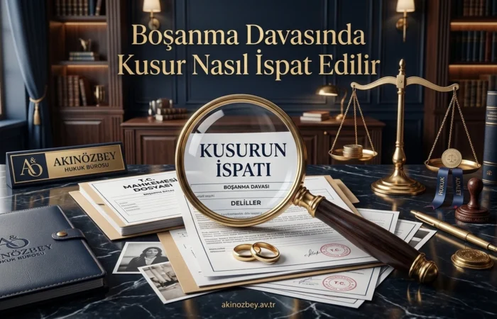Boşanma Davasında Kusur Nasıl İspat Edilir? Boşanma Davasında Kusur Nasıl İspat Edilir?