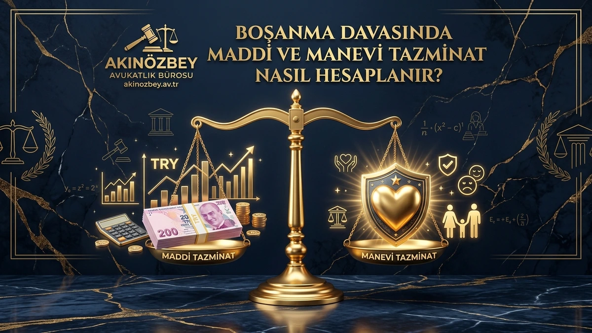 Boşanma Davasında Maddi ve Manevi Tazminat Nasıl Hesaplanır?
