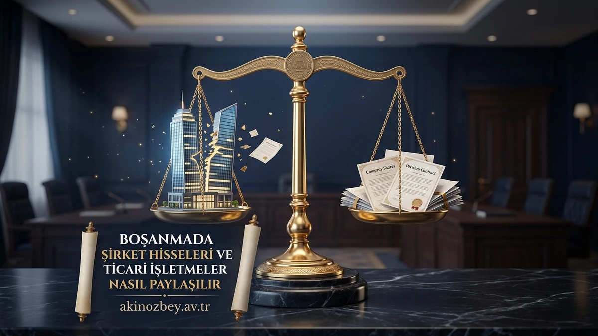 Boşanmada Şirket Hisseleri ve Ticari İşletmeler Nasıl Paylaşılır?