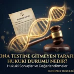 DNA Testine Gitmeyen Tarafın Hukuki Durumu Nedir DNA Testine Gitmeyen Tarafın Hukuki Durumu Nedir