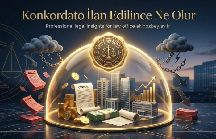 Konkordato İlan Edilince Ne Olur? Konkordato İlan Edilince Ne Olur?