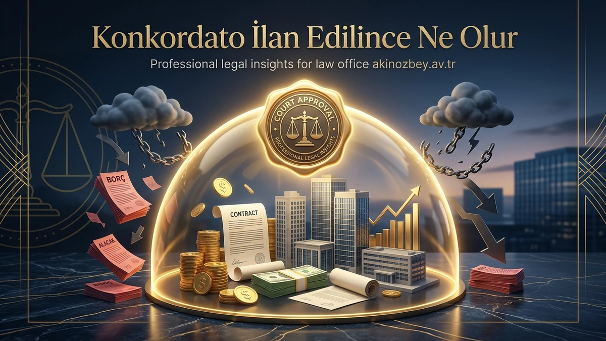 Konkordato İlan Edilince Ne Olur?