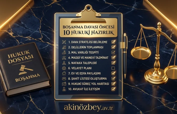 BOŞANMA DAVASI AÇMADAN ÖNCE NE YAPMALIYIM? YAPILMASI GEREKEN HUKUKİ HAZIRLIKLAR BOŞANMA DAVASI AÇMADAN ÖNCE NE YAPMALIYIM? YAPILMASI GEREKEN HUKUKİ HAZIRLIKLAR