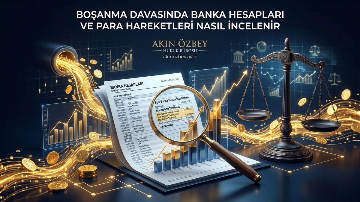 Boşanma Davasında Banka Hesapları ve Para Hareketleri Nasıl İncelenir?