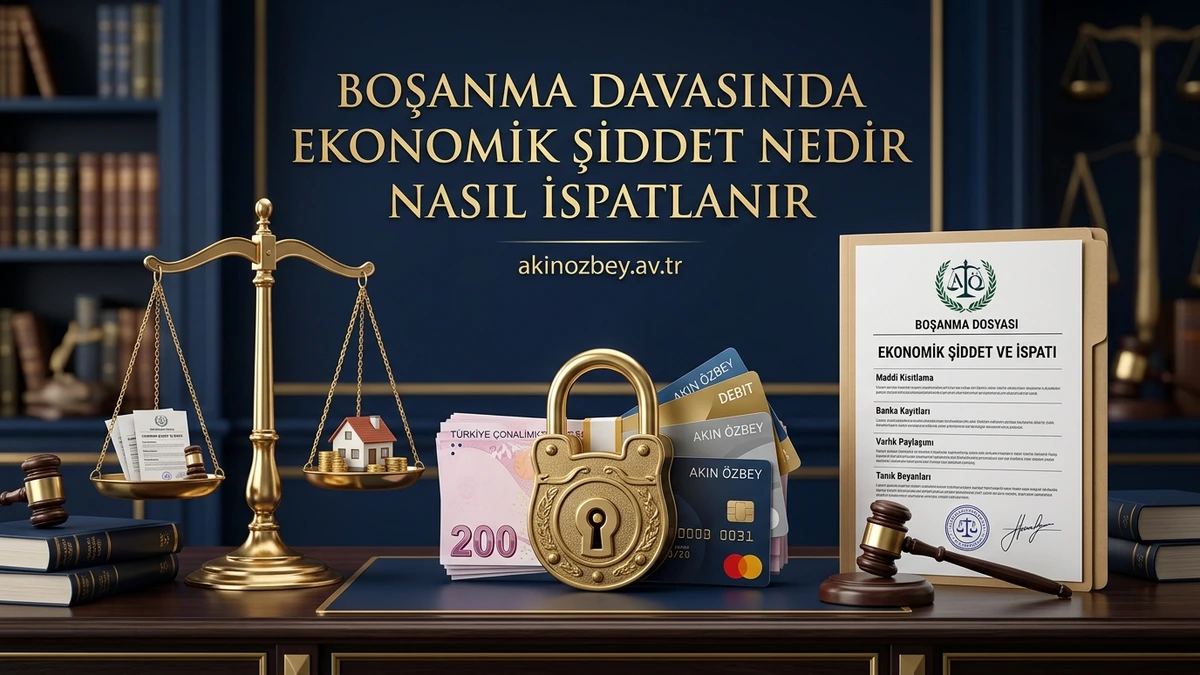 Boşanma Davasında Ekonomik Şiddet Nedir Nasıl İspatlanır?