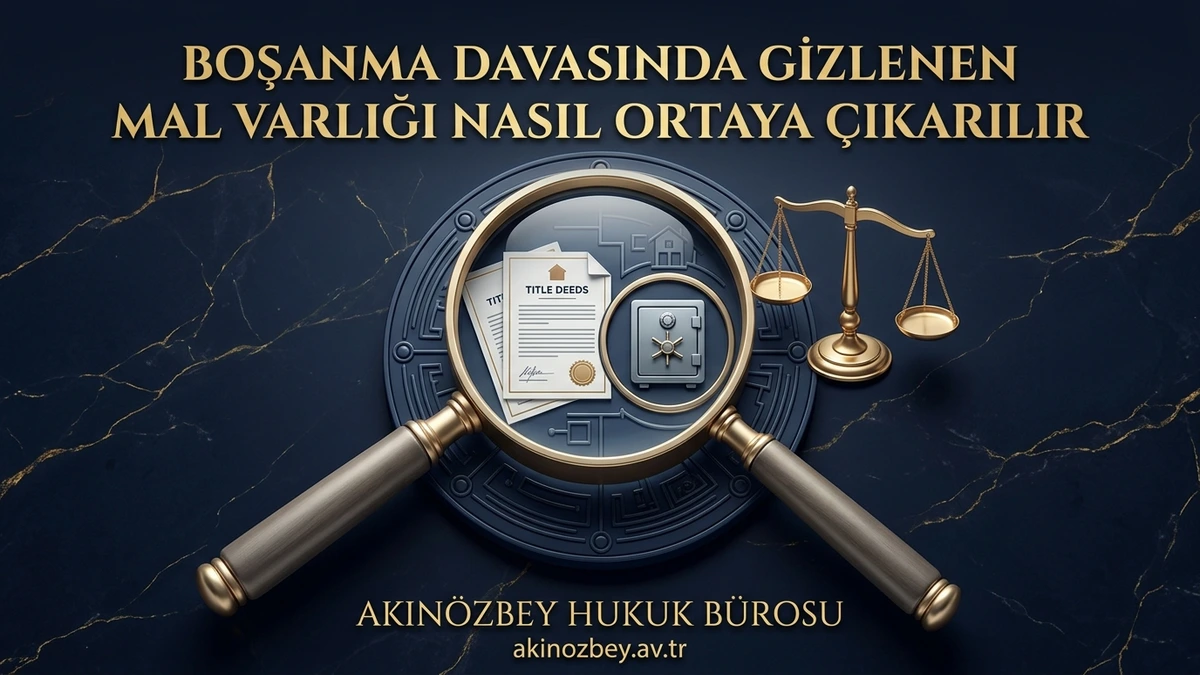 Boşanma Davasında Gizlenen Mal Varlığı Nasıl Ortaya Çıkarılır?