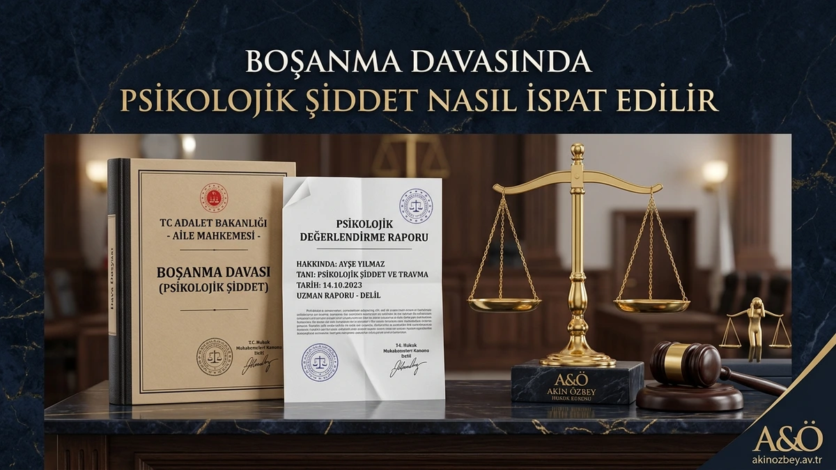 Boşanma Davasında Psikolojik Şiddet Nasıl İspat Edilir?