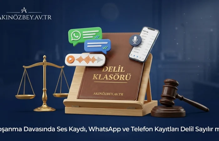 Boşanma Davasında Ses Kaydı, WhatsApp ve Telefon Kayıtları Delil Sayılır mı? Boşanma Davasında Ses Kaydı, WhatsApp ve Telefon Kayıtları Delil Sayılır mı?