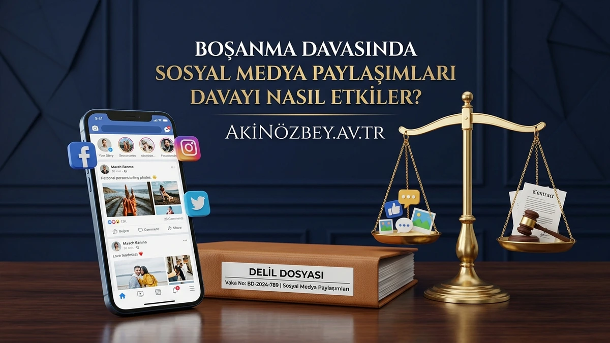 Boşanma Davasında Sosyal Medya Paylaşımları Davayı Nasıl Etkiler?