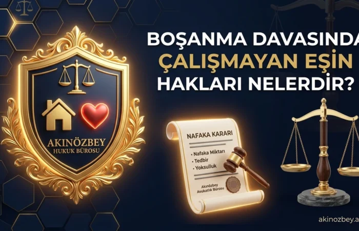 Boşanma Davasında Çalışmayan Eşin Hakları Nelerdir? Boşanma Davasında Çalışmayan Eşin Hakları Nelerdir?