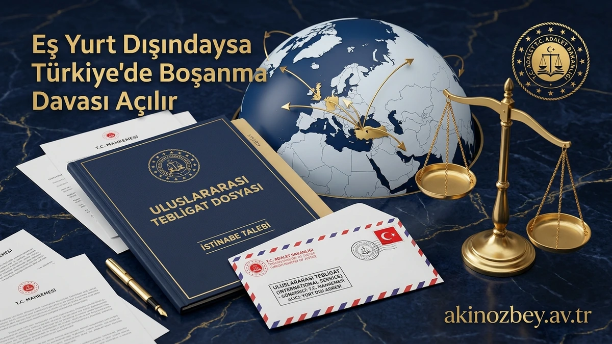Eş Yurt Dışındaysa Türkiye’de Boşanma Davası Nasıl Açılır?