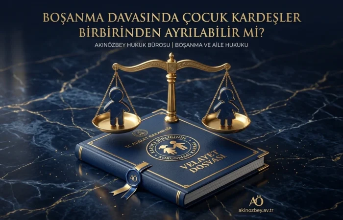 Boşanma Davasında Çocuk Kardeşler Birbirinden Ayrılabilir mi? Boşanma Davasında Çocuk Kardeşler Birbirinden Ayrılabilir mi?
