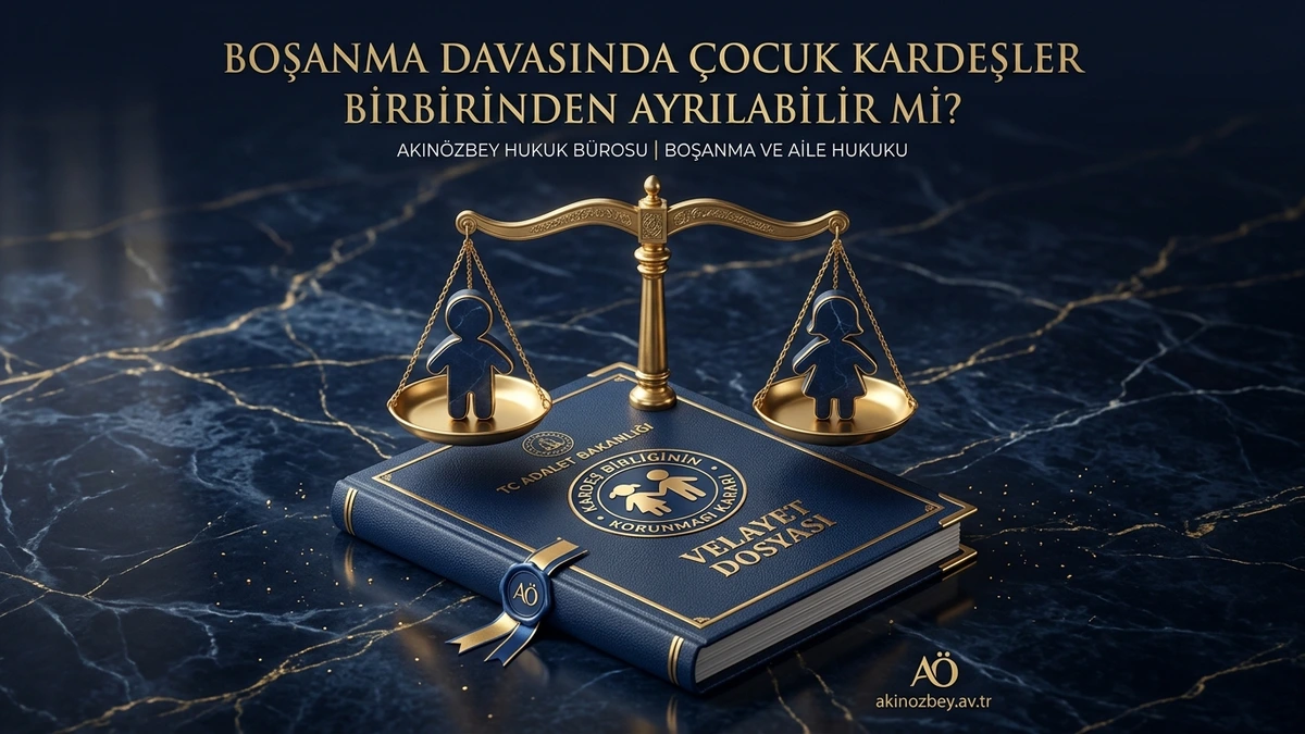 Boşanma Davasında Çocuk Kardeşler Birbirinden Ayrılabilir mi?