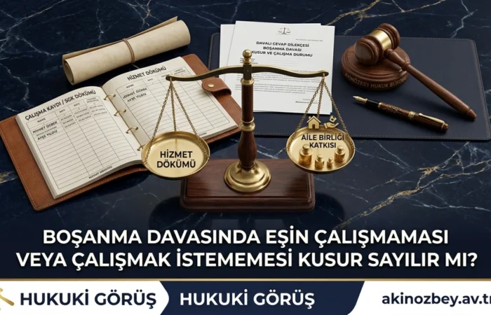 Boşanma Davasında Eşin Çalışmaması veya Çalışmak İstememesi Kusur Sayılır mı? Boşanma Davasında Eşin Çalışmaması veya Çalışmak İstememesi Kusur Sayılır mı?