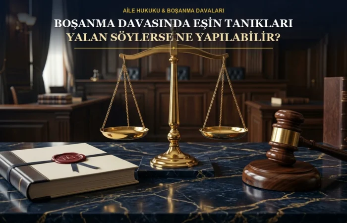 Boşanma Davasında Eşin Tanıkları Yalan Söylerse Ne Yapılabilir? Boşanma Davasında Eşin Tanıkları Yalan Söylerse Ne Yapılabilir?