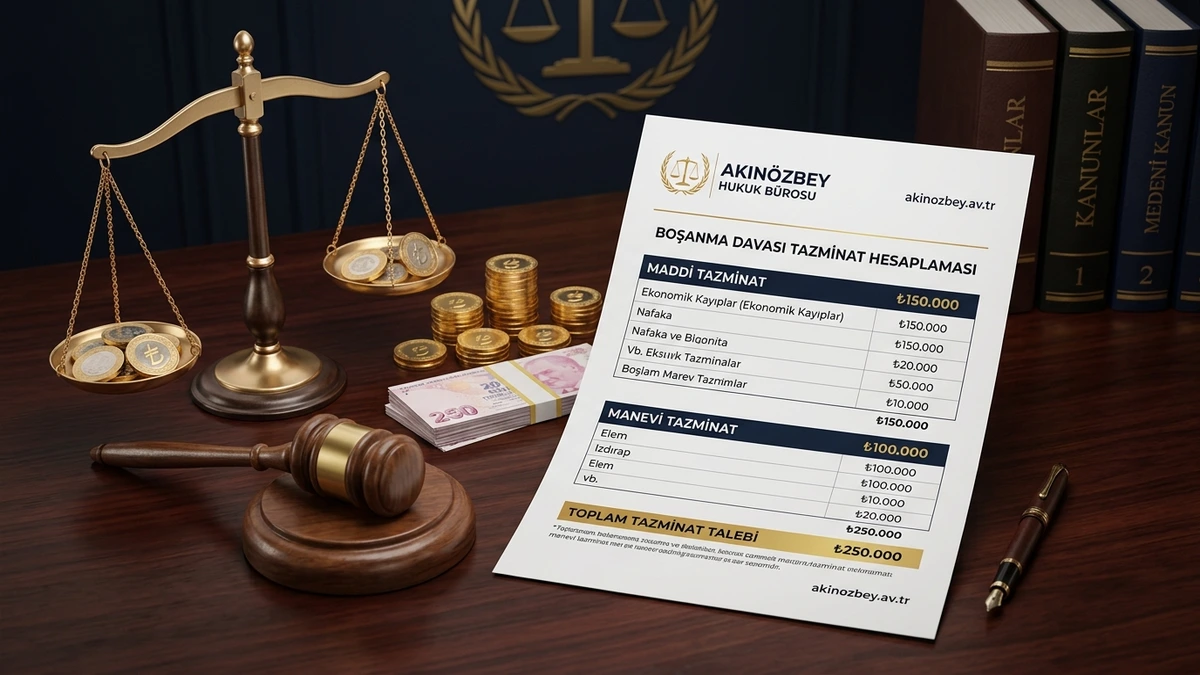 Boşanma Davasında Maddi ve Manevi Tazminat Ne Kadar İstenebilir?