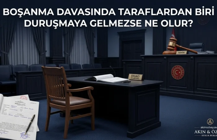 Boşanma Davasında Taraflardan Biri Duruşmaya Gelmezse Ne Olur? Boşanma Davasında Taraflardan Biri Duruşmaya Gelmezse Ne Olur?