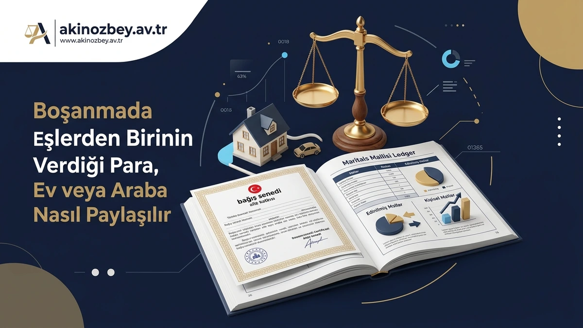 Boşanmada Eşlerden Birinin Ailesinin Verdiği Para, Ev veya Araba Nasıl Paylaşılır?